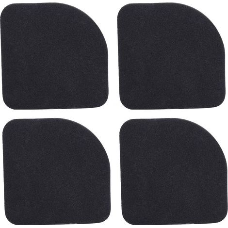 Lot de 4 patins antichoc pour meubles, patins antidérapants pour lave-linge et réfrigérateur, pieds antidérapants silencieux universels, adaptés aux lave-linge, sèche-linge, réfrigérateurs (1/5)
