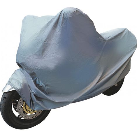 EURO VANADIUM - Lona protectora para moto - exterior Gris 229 x 99 x 125
