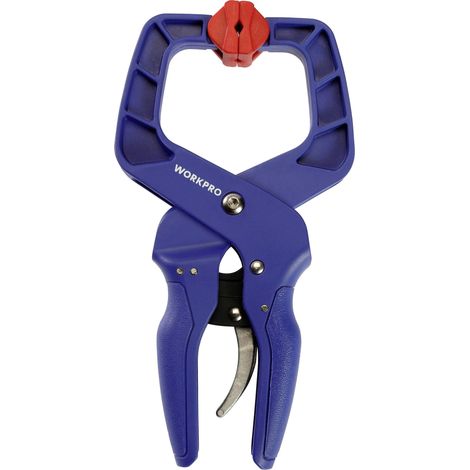 Pince à Pression Nylon 50mm Mâchoires Orientables, Forte Adhérence - Workpro (1/5)