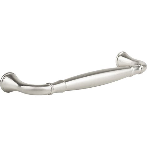 Turia 128 Möbelgriff aus gebürstetem Nickel + Schrauben SANS MARQUE