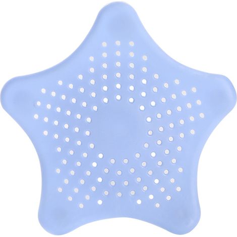 Sink Hair Filter Shower Drain Strainer Cover Soft PVC Hair Catcher Stopper for Kitchen Bathroom Bathtub
