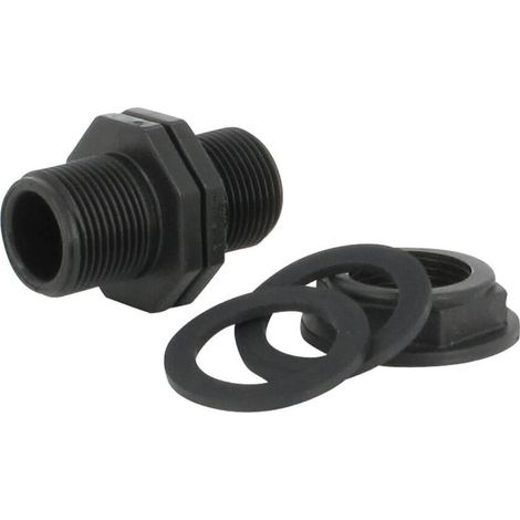 Trop-plein cuve eau 1000L - Mâle 3/4'' Pas gaz (20x27 mm) (1/5)