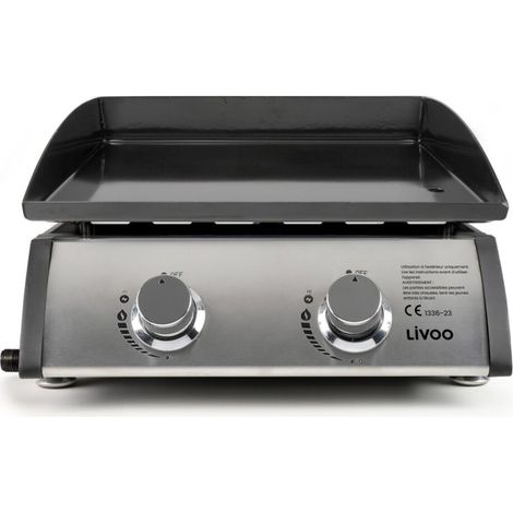 Gasgrill mit 2 Brennern - Livoo