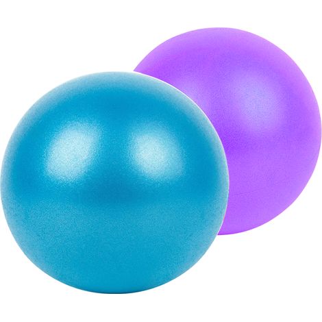 1 Ballon d'exercice, mini ballon Pilates, accessoire fitness, yoga, renforcement musculaire, maison (1/5)