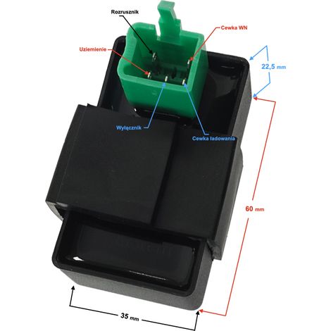 Módulo de encendido para ciclomotor 50 4T (1/5)
