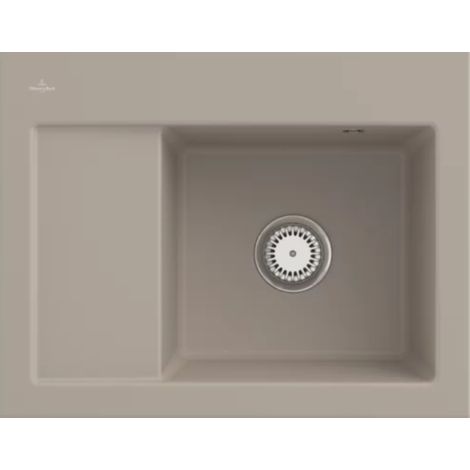Villeroy & Boch V&B Spüle SUBWAY 45 COMPACT 650x510mm Be re Handbet. Almond (1/3)