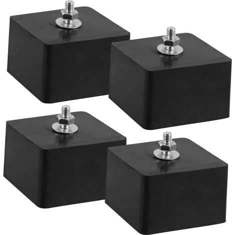 CCYKXA4 Pièces Patins Vibration Climatiseur Caoutchouc Anti-vibration Amortisseurs pour Support Extérieur Climatiseur Split Coussinets Absorption des Chocs