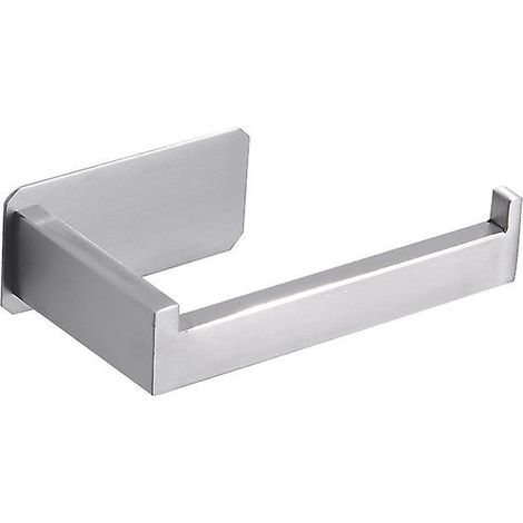 couleur Argent Porte Serviette Salle De Bain Percage Auto-adhsif Serviette Barre Acier De Serviettes Wc Accessoirs Salles De Bain (1/5)