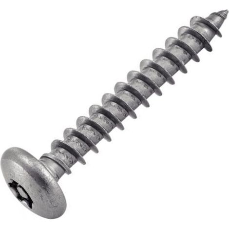 Vis Inviolable Bois Penture TCLX + Téton Central 6X30 Inox A2