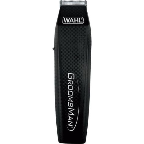 Tondeuse Multi-usages - WAHL - GroomsMan all in one - Tête de coupe professionnelle et amovible - Noir (1/5)