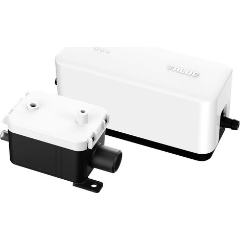 MINI POMPA COMPATTA SLIM PER SCARICO CONDENSA DEI CONDIZIONATORI CON ALLARME MODELLO VALUE S - MOD.S1 -PORTATA MAX 24L/H -ALTEZZA MANDATA MASSIMA 10MT - GER