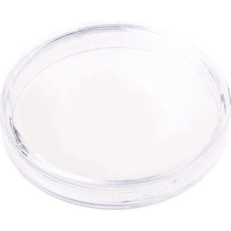 Boîte de rangement ronde pour pièces de monnaie, 40,6 mm, compatible avec les pièces d'une once d'American Silver Eagle. (1/4)