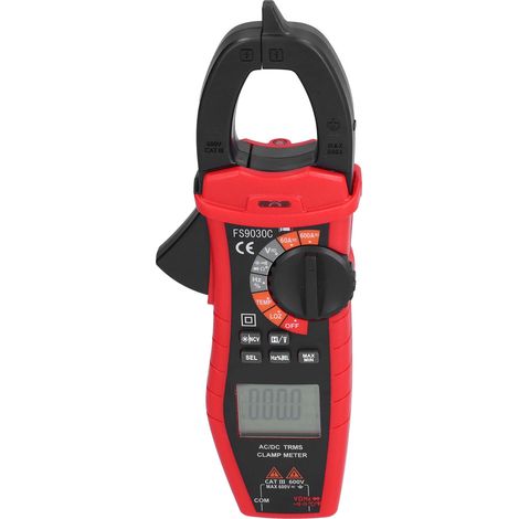 Multimètre numérique FS9030C, pince ampèremétrique à LED, testeur de tension et de courant intelligent, ampèremètre à pince haute précision (1/5)