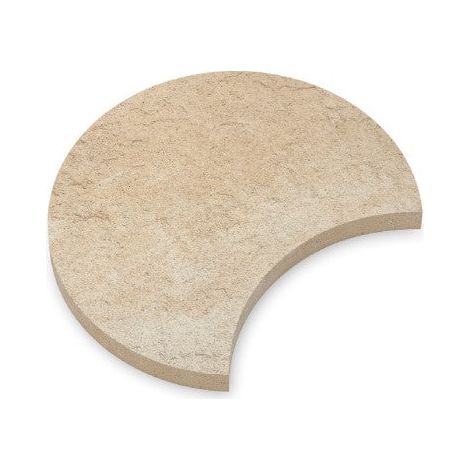 Losa de Sendero Romero - bordes redondeados para caminos - 47 × 34 × 3 cm - Unidad - Arena (1/3)