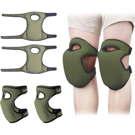 paire de genouillères antidérapantes, genouillères en mousse épaisse, genouillères de protection pour les rotules, genouillères de jardinage, genouillères, genouillères de volley-ball (1/5)