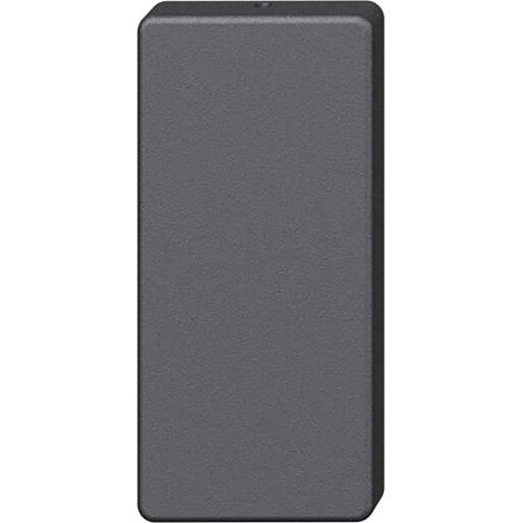 FSB Blindrosette 17 1778 eckig, Aluminium schwarz matt