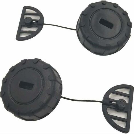 Bouchon de carburant et bouchon d'huile 3 pièces pour tronçonneuse STIHL 017 018 MS170 MS180 (1/4)