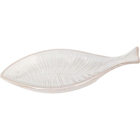 Dekoratives Keramiktablett in Fischform für Ihr Zuhause, ideal für maritime Dekoration, ein originelles und modernes Geschenk