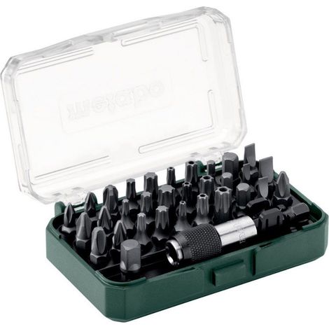 Metabo 626697000 32 Pcs Screwdriver Bit Box Set LC