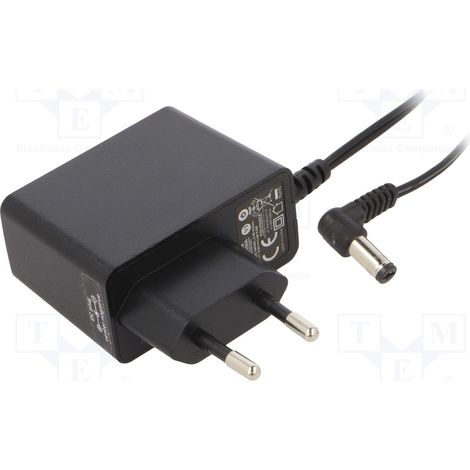 Festes Netzgerät 9vdc 1a 9w Stecker 5,5x2,1mm Negativ Mitte Posc09100a-cnl