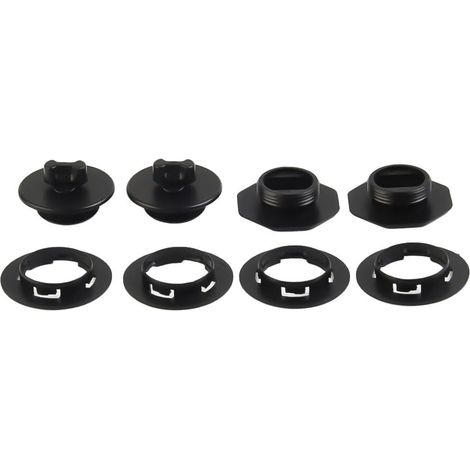 Lot de 2 clips de fixation antidérapants pour tapis de sol de voiture (1/5)