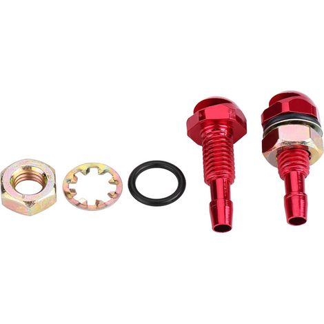 Alomejor ALLIAGE ALLIAGE ALLIAME DE HAUTE QUALITÉ - Buzle DE Lavage du Disque DE Protection du Vent adapté à une Meilleure visibilité pour les Propriétaires DE Voitures (rouge). (1/5)