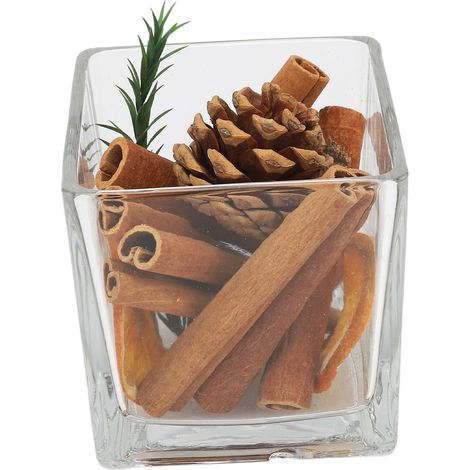 Bougie parfumée sans flamme, diffuseur d'arômes longue durée, coupelle de parfum pour intérieur, lot de 8 cm x 8 cm, décoration maison, sans feu, fraîcheur durable. (1/5)