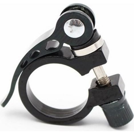 Lightweight aluminum bicycle seatpost clamp 31.8 mm (yellow 31.8) (1/5)
