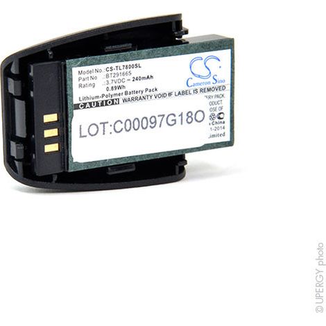 NX - Batterie casque audio 3.7V 240mAh - BT191665BT291665 (1/3)