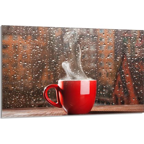 Glas-Herdplattenschutz 80x52 Kaffee (1/5)