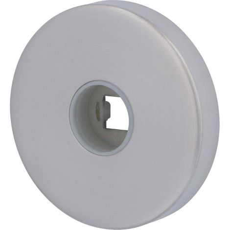 Südmetall Drückerrosettenpaar Rosette Edelstahl satiniert Ø 55 mm 2 Stück
