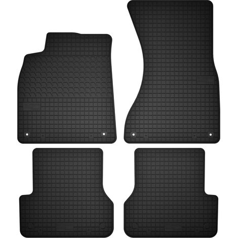 Jeu de tapis en caoutchouc pour : Audi A6 C7 berline, break, Avant (de 2011 à 2017)