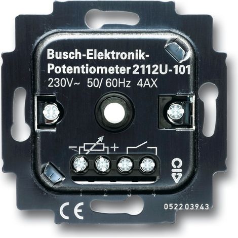 BUSCH-JÄGER 2112U-101 POTENTIOMÈTRE (1/4)