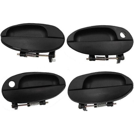Ensemble de 4 poignées de porte extérieures avant et arrière pour Daowoo Matiz Chevrolet Spark 1998 1999 2000 (2 pièces) (1/5)