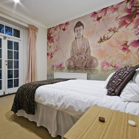 Fotomurale - Buddha e magnolia - 200x154 (1/4)