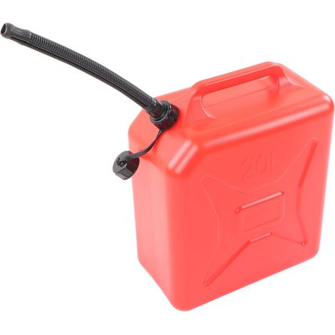 Benzinkanister, 20 Liter (5,2 Gallonen), Kraftstoffbehälter aus hochfestem, flammhemmendem HDPE, antistatisch, lebensmittelecht (1/5)
