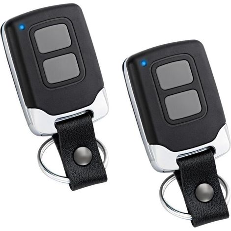 2 pièces télécommande de Garage pour NORMSTAHL EA433 2KS, EA433 2KM Micro, EA433 4KS, N002800, T433-4, Compatible avec la télécommande Crawford 433,92MHz