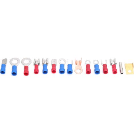 300 cosses rondes pré-isolées et pressées à froid pour connecteurs de fils électriques (1/5)