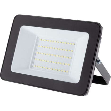 – Projecteur LED chantier 50W 5000lm IP65 – Lumière blanche froide 6500K – Résistant à l'eau et à la poussière – Pour chantiers extérieurs