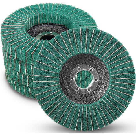 Disque de polissage grain 120 125 mm pour meuleuse d'angle (1/5)