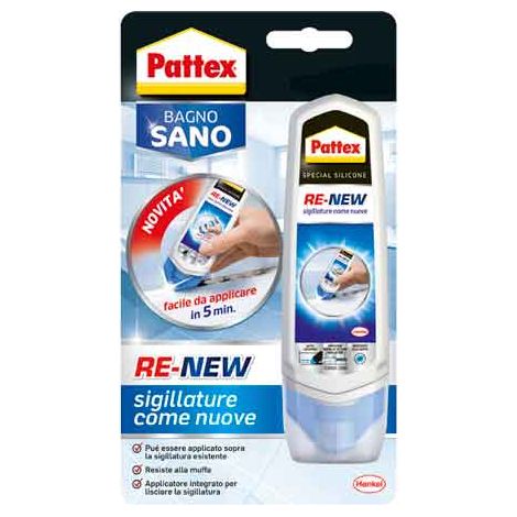 SIGILLANTE BAGNO SANO 'RE-NEW' 80 ml - PATTEX