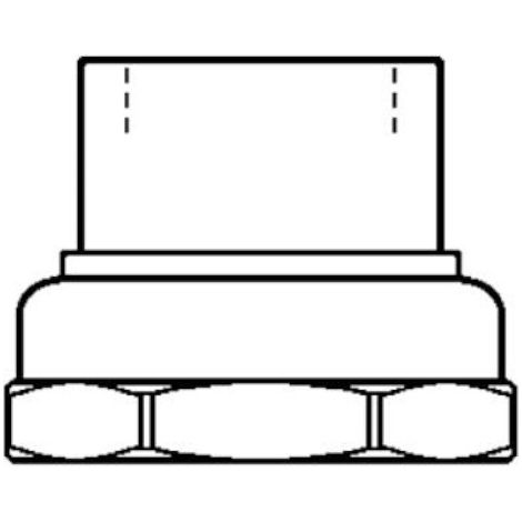 Raccord union pour circulateur femelle 33x42 male 20x27 - GRUNDFOS - 96433908 (1/2)