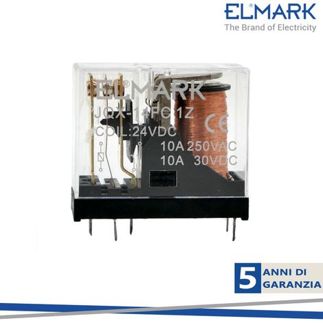 RELE INDUSTRIALE 14FC 24VDC    ELMARK (1/2)