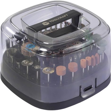TOOLCRAFT TO-10197477 Assortimento di utensili rotanti TOOLCRAFT 1 KIT
