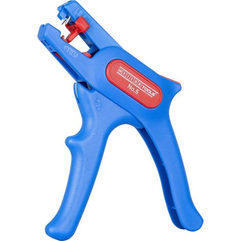 WEICON TOOLS Spelafili n. 5, spelafili automatico 0,2-6 mm², spelafili con taglierina laterale fino a 2 mm