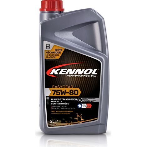 KENNOL Huile de boîte manuelle semi-synthèse EASYGEAR 75W80, bidon 2L