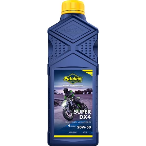 PUTOLINE 4T SUPER DX4 MOTORÖL 20W50 1L - NEU AB 8. MAI 2025