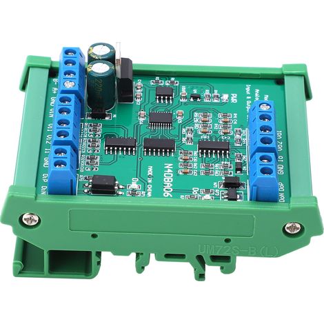 8-Kanal-Analog-Digital-Ein-/Ausgangsmodul RS485 DC12V mit N4DBA06 14-34mA Gehäuse