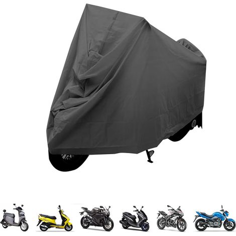 Telo Coprimoto, Impermeabile e Resistente all'Inverno, per Moto, Ciclomotori, Scooter, 230 x 130 cm (1/4)