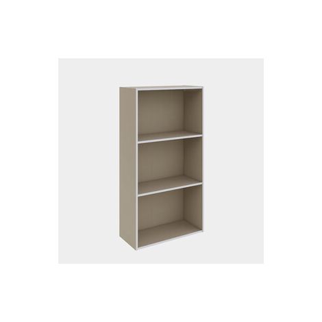 LIBRERIA 2 RIPIANI 50X22,8X95 CM AVANA